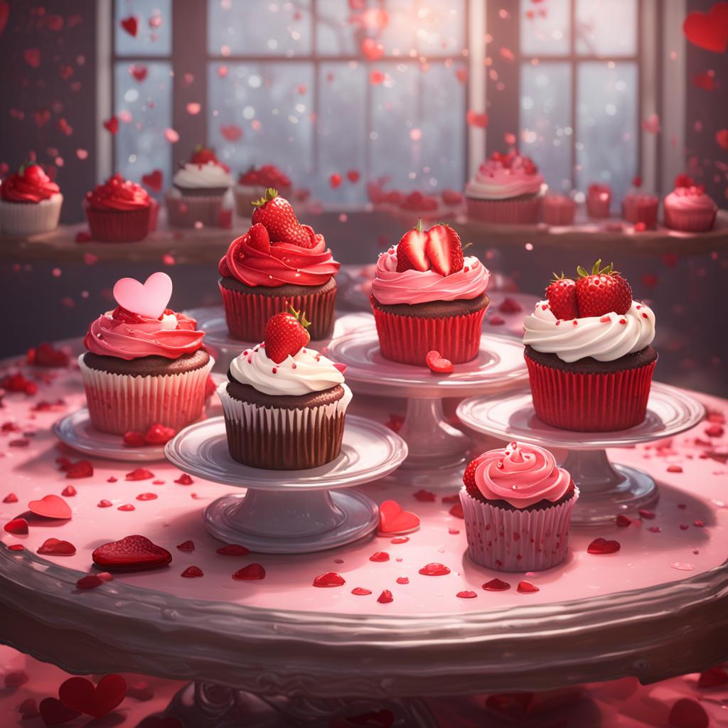 “Cupcake Chronicles: Sweet Secrets of Valentine’s Delights”